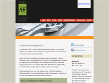 Tablet Screenshot of ahfchicagochapter.com